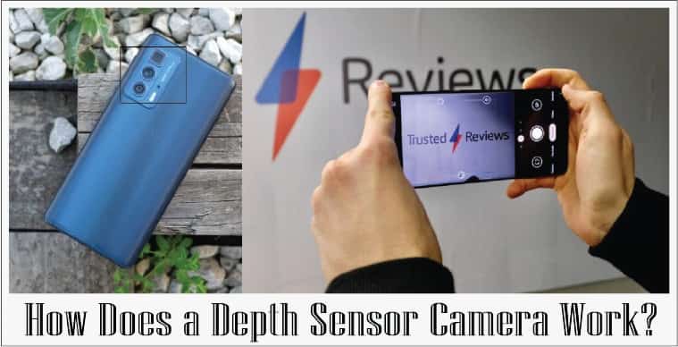 how does a depth sensor camera work